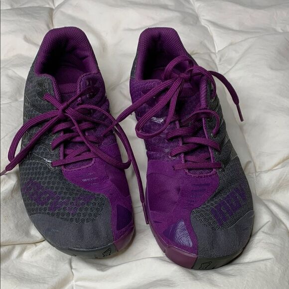 Inov-8 Women's Purple and Gray Running Shoes, size 8, new condition - Picture 1 of 9